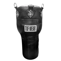 Tuf-Wear Leather Angle Punchbag – Black