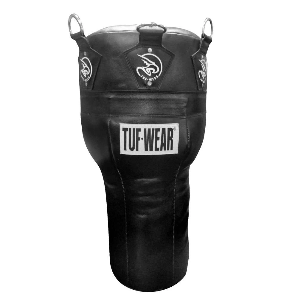 Tuf-Wear Leather Angle Punchbag – Black 1 Tuf-Wear Leather Angle Punchbag – Black