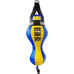 Tuf Wear Balboa Uppercut Spring Bag W/Straps – Blue/Yellow