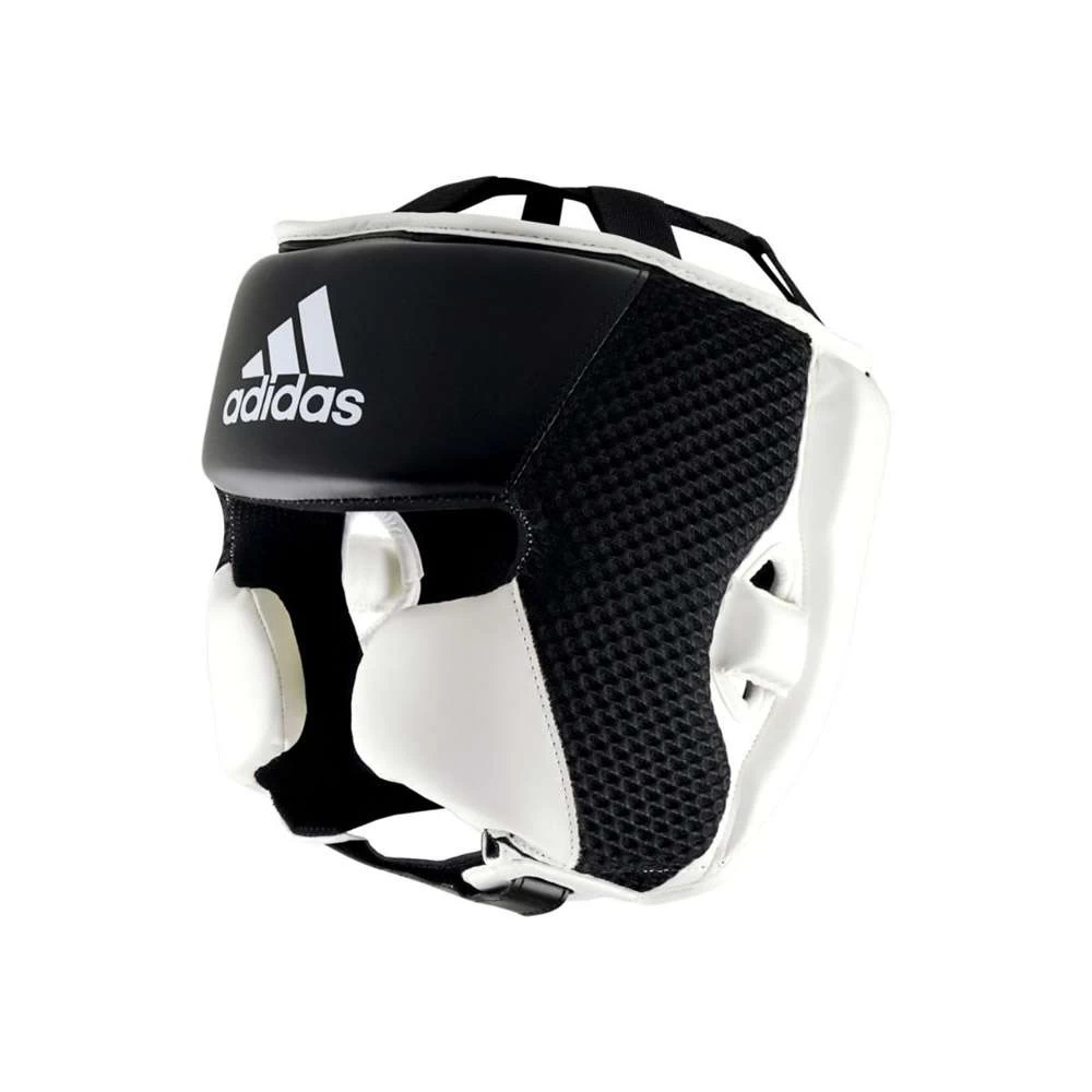 Adidas Hybrid 150 Cheek Head Guard – Black/White 1 Adidas Hybrid 150 Cheek Head Guard – Black/White
