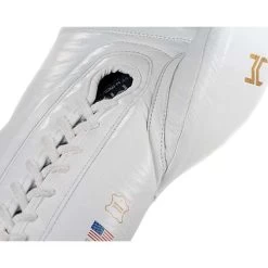 Hit N Move Lace Up Pro Balance – White/Gold -Champion Boxing Shop 2G3A0507 scaled copy