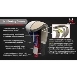 Hit N Move Lace Up Pro Balance – White/Gold -Champion Boxing Shop 2in1 Graphic copy 2