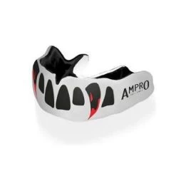 Ampro Custom Dentist Performance White Mouth Guard – Vampire Fangs
