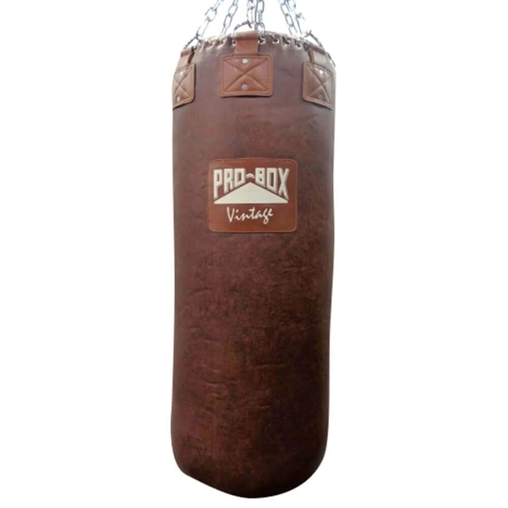 Pro-Box Champ 4ft Vintage Leather Hybrid Jumbo Punch Bag 1 Pro-Box Champ 4ft Vintage Leather Hybrid Jumbo Punch Bag
