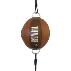 Tuf Wear Classic Brown Leather Floor To Ceiling Ball