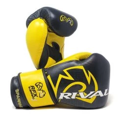 Rival RFX-Guerrero-V Sparring Gloves P4P – Black/Yellow