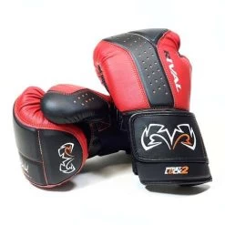 Rival RB10 Intelli Shock Bag Glove – Red/Black -Champion Boxing Shop RB10 2 red