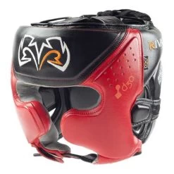 Rival RHG10 INTELLI-SHOCK Headgear – Black/Grey -Champion Boxing Shop RIVALHGRED2