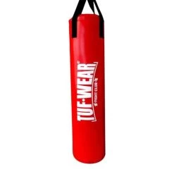 Tuf Wear PU Punch Bag – Red [4ft, 5ft Or 6ft]