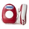 Sandee Leather Mini Focus Mitt – Red/White
