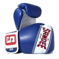 Sandee Sport Synthetic Leather Boxing Glove – Red/White -Champion Boxing Shop SyntheticLeatherBoxingGloveBlueKids