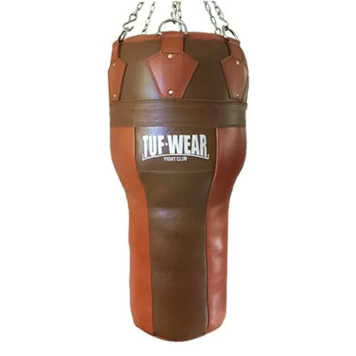 Tuf Wear Leather Angle Punchbag – Classic Brown 1 Tuf Wear Leather Angle Punchbag – Classic Brown