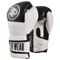 Tuf Wear Typhoon Training Boxing Glove – White/Black 8 Tuf Wear Typhoon Training Boxing Glove – White/Black -Champion Boxing Shop TW15263BlackWhiteTufWearTyphoonTrainingGloveBlackWhiteF 3