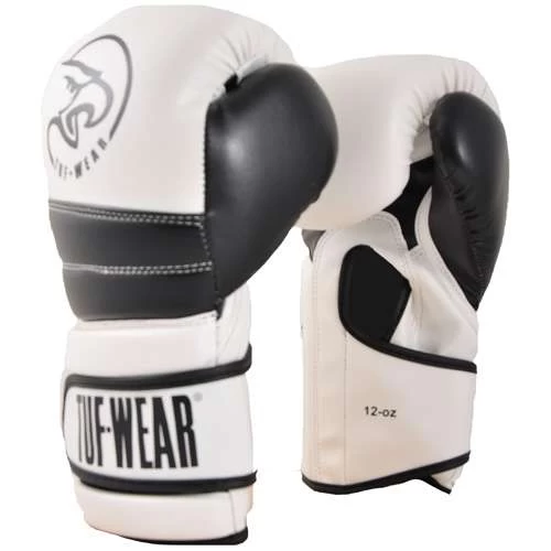 Tuf Wear Typhoon Training Boxing Glove – White/Red 5 Tuf Wear Typhoon Training Boxing Glove – White/Red - Image 5