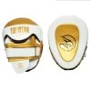 Tuf Wear Victor Gel Curved Hook & Jab Pad – White/Gold