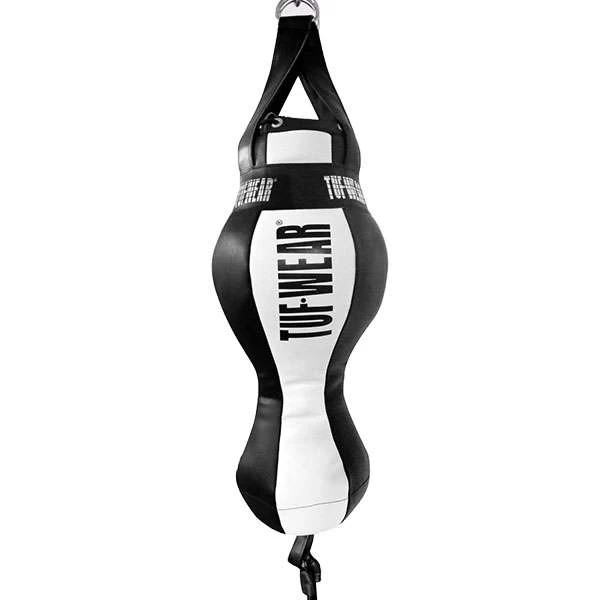Tuf Wear Balboa Uppercut Spring Bag W/Straps – Black/White 1 Tuf Wear Balboa Uppercut Spring Bag W/Straps – Black/White