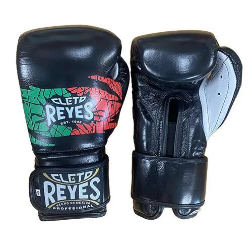 Cleto Reyes Hook And Loop Sparring Gloves – Mexican Edition 1 Cleto Reyes Hook And Loop Sparring Gloves – Mexican Edition