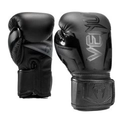 Venum Elite Evo Boxing Gloves – Black/Black
