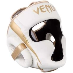Venum Elite Cheek Headguard – Black/Black 16 Venum Elite Cheek Headguard – Black/Black -Champion Boxing Shop VENUMELITEHEADGEARwhitegold 1