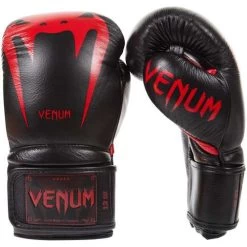 Venum Giant 3.0 Nappa Leather Boxing Glove – Black/White -Champion Boxing Shop VENUMGIANT3.0blackred
