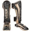 Venum Elite Shinguards – Dark Camo/Gold