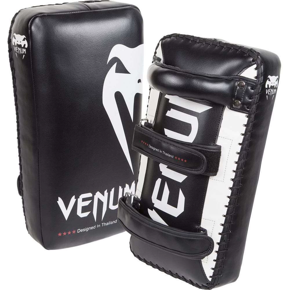 Venum Giant Kick Pads – Black/Ice 2 Venum Giant Kick Pads – Black/Ice - Image 2