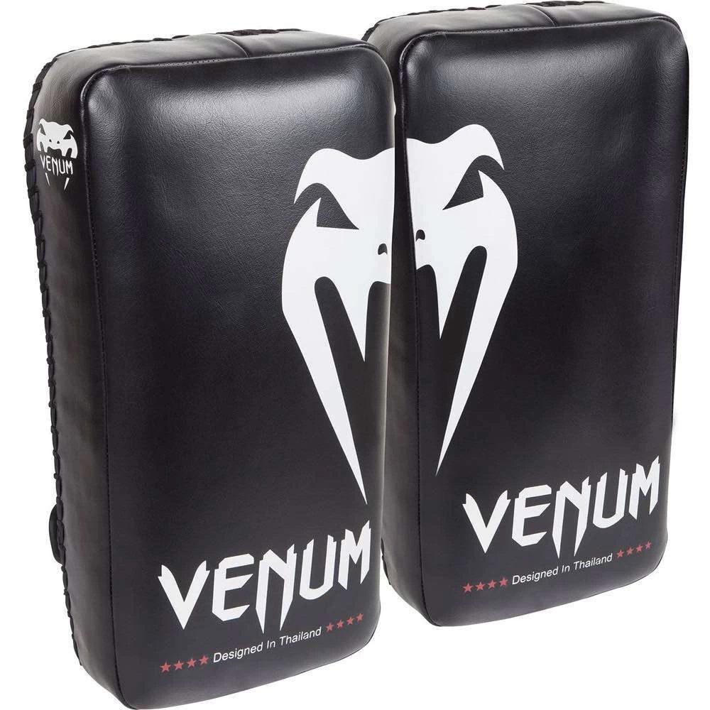 Venum Giant Kick Pads – Black/Ice 1 Venum Giant Kick Pads – Black/Ice