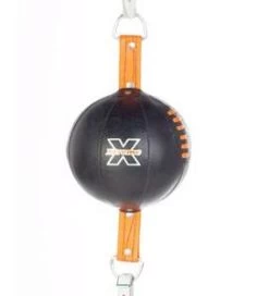 Pro-Box Xtreme Leather Peanut Floor To Ceiling Ball – Black/Orange