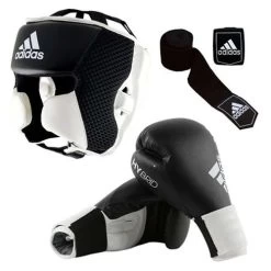 Adidas Hybrid Boxing Set – Black/White