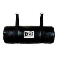 Cleto Reyes Leather Uppercut Barrel Training Bag – Black [Unfilled]