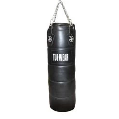 Tuf Wear Leather Quilted Punchbag 4FT – Black