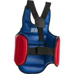 Blitz Intercept Reversible Body Protector – Red/Blue -Champion Boxing Shop blitz intercept reversible body protector red back