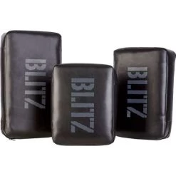 Blitz Barricade Black Flat Strike Shield [Small, Medium Or Large]
