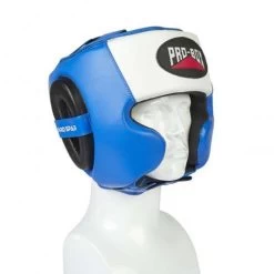 Pro-Box Pro-Spar Cheek Headguard – Blue/White