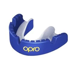 Opro Gold Level Mouthguard Braces – Blue