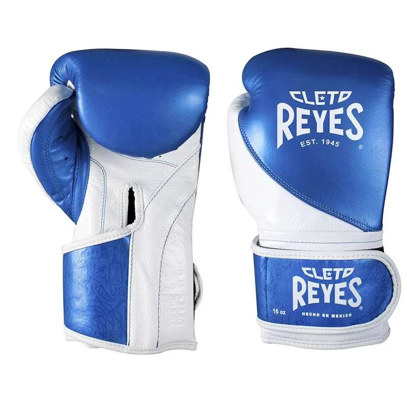 Cleto Reyes High Precision Training Gloves – Blue/White 1 Cleto Reyes High Precision Training Gloves – Blue/White