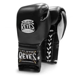Cleto Reyes Lace Up Sparring Gloves – Platinum -Champion Boxing Shop cleto lace black copy 2