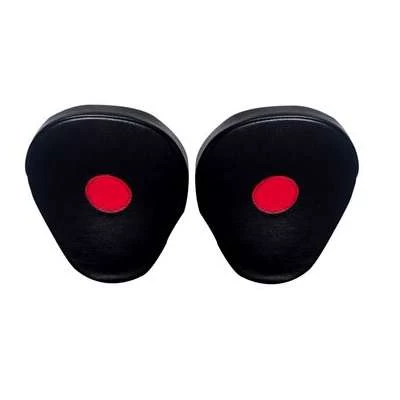 Cleto Reyes Curved Strapped Focus Mitts – Red/Black 3 Cleto Reyes Curved Strapped Focus Mitts – Red/Black - Image 3