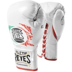 Cleto Reyes Safetec Profight Boxing Glove – White -Champion Boxing Shop cletosafetecmexican 2