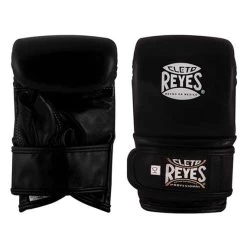 Cleto Reyes Leather Wrap Around Bag Mitts/Gloves – Black