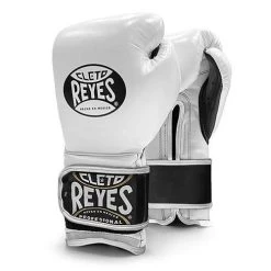 Cleto Reyes Hook And Loop Sparring Gloves – White