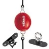 Carta Sports Leather Floor To Ceiling Ball With Floor & Ceiling Hooks – Red