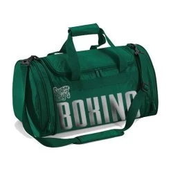 Sugar Ray’s Boxing Holdall – Green -Champion Boxing Shop greensilver