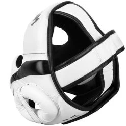 Venum Elite Cheek Headguard – White/Black -Champion Boxing Shop headgear elite white black 1500 03 2 1