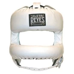 Cleto Reyes Rounded Nylon Bar Headguard – Black -Champion Boxing Shop image4.php28 4