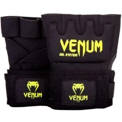 Venum Kontact Gel Wrap Gloves – Black/White -Champion Boxing Shop kontact gel black neo yellow 1500 01 1 1 1 1