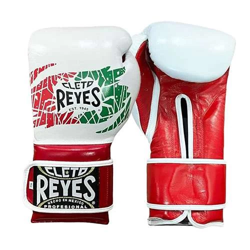 Cleto Reyes Hook And Loop Sparring Gloves – Mexican Edition 1 Cleto Reyes Hook And Loop Sparring Gloves – Mexican Edition