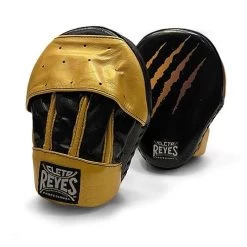 Cleto Reyes High Performance Punch Mitts – Black/Gold