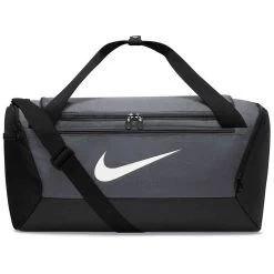 Nike Brasilia Small Duffle Bag – Grey