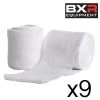 BXR Boxing Gauze Hand Wrap Bandage 5cm X 5m [Pack Of 9]